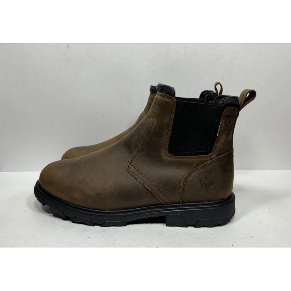 Wolverine Drummond Waterproof Brown Boots Men’s Size 11.5 Extra‎ Wide W880123